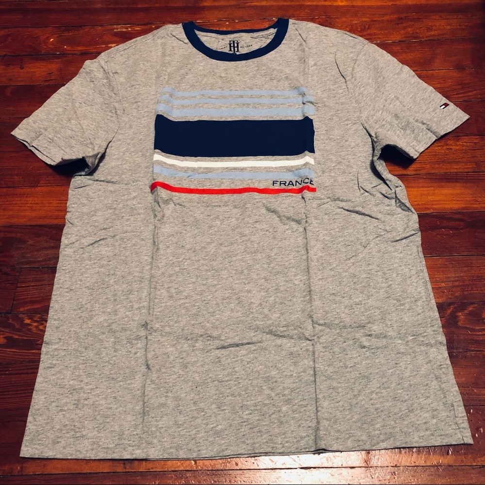 Tommy Hilfiger - France Graphic Grey T-Shirt